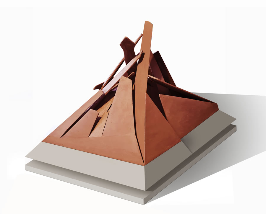 EsplosioneImplosione-Piramideterracottaelegno